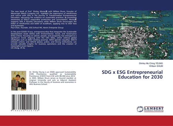 Sdg X Esg Entrepreneurial Education For 2030 | Shirley Mo Ching Yeung (U. A.)-image