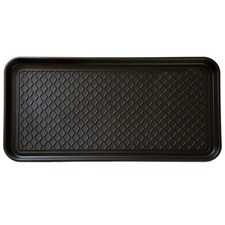 Stalwart 75-ST6012 All Weather Boot Tray-Water 30" x 15" x 1.3", Black