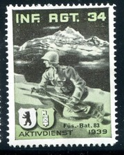 Switzerland Soldatenmarken Soldier p Infanterie  (Infantry) #463 MHR 10