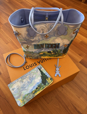 Louis Vuitton Neverfull MM  Master Collection Van Gogh Jeff Koons
