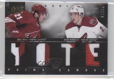2011 Panini Prime Combos Dual Materials 20/50 Andy Miele David Rundblad #11 1u0