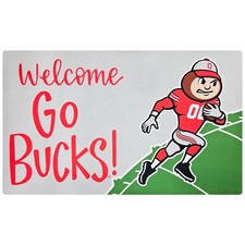 Ohio State University Entryway Doormat - Premium 18x30 Inch Welcome Mat Durab...