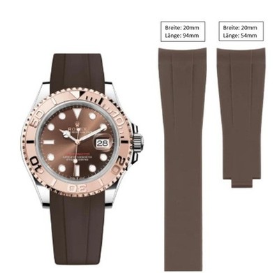 Armband für Faltschließe - Rolex Yacht Master 20mm
