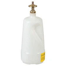 Justrite 14012 Solvent Dispensing Bottle, 4" Dia.