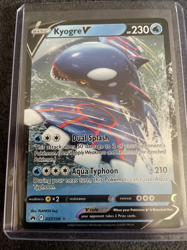 Kyogre V 037/159 Corona Zenith Holo - Foto 1 di 4