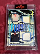 ‼️2025 Leaf Glory of the Game Don Shula & Bill Belichick Game Used Patch #34/35