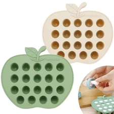 PandaEar 2 Pack Baby Breastmilk Popsicle Molds, Silicone Nibble Freezer... 