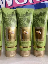 3 New WAIKIKI Beach Coconut BATH & BODY WORKS BODY CREAM LOTION