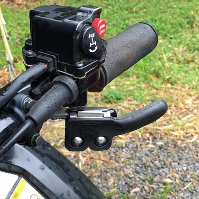 Thumbuddy Pro ATV Throttle Extender TB2 Black, Handlebar Extension for ATV