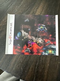 Sega Dreamcast Back Cover Art Only Armada 