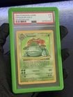 Pokemon Venusaur (Shadowless) psa 3