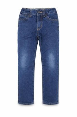 Old Navy Mädchen Skinny Jeans Gr. 10 Jahre blau lässig Gummibund Knopf W22