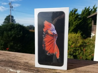 Apple iPhone 6s Plus - 32 GB - Space Gray (TracFone) NIB Factory Sealed GRT Cond