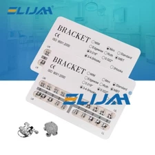 Dental Orthodontic Brackets Braces Standard/Mini Roth/MBT 018/022 Hooks 3-4-5