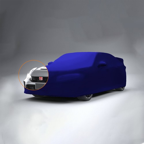 Premium Tailored Fit Stretch Car Cover Honda Civic FL5 Type R With Custom Logo - Picture 8 of 11