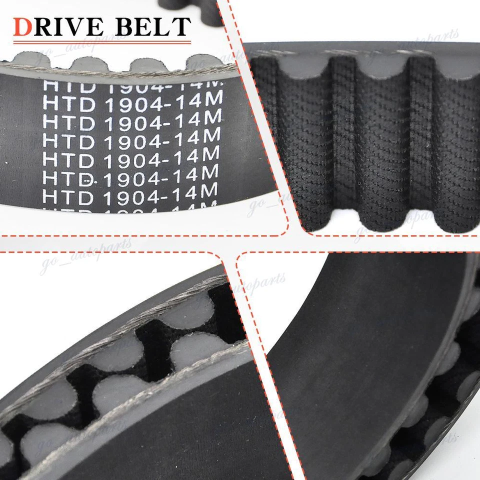 NEW Rear Drive Belt 40001-85 136T 1-1/2" fits for Harley Davidson 1985-1996 - Image 3 of 4