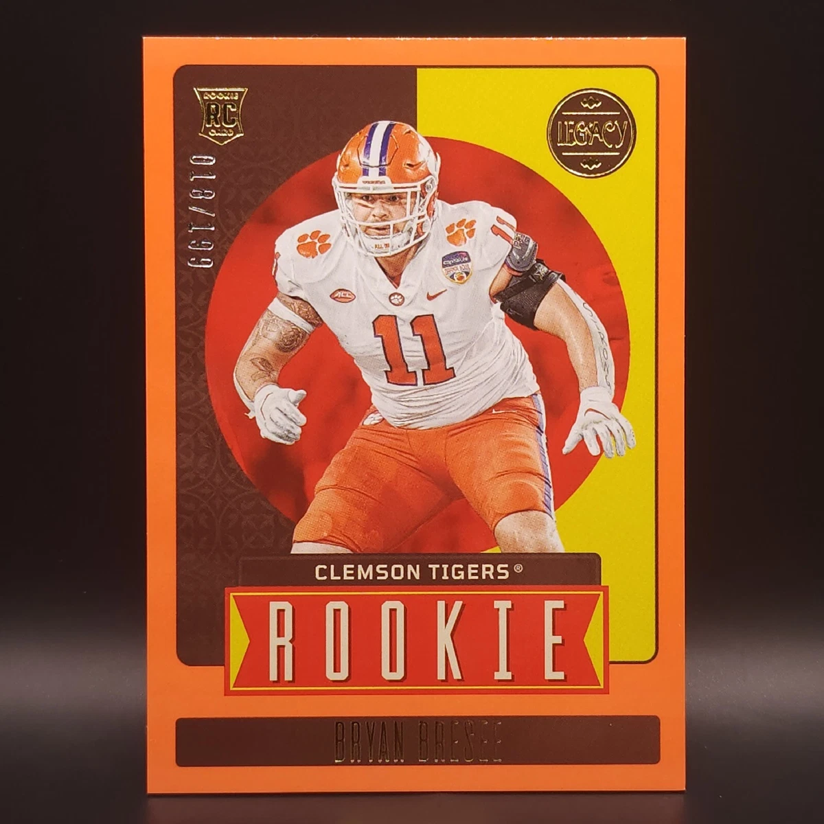 Bryan Bresee RC - Orange /199 - 2023 Panini Legacy Football #180