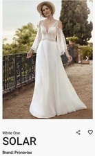 Pronovias White One Solar Wedding Dress