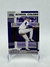 2019 Panini Contenders Draft Picks Collegiate #17 Nick Lodolo School Colors