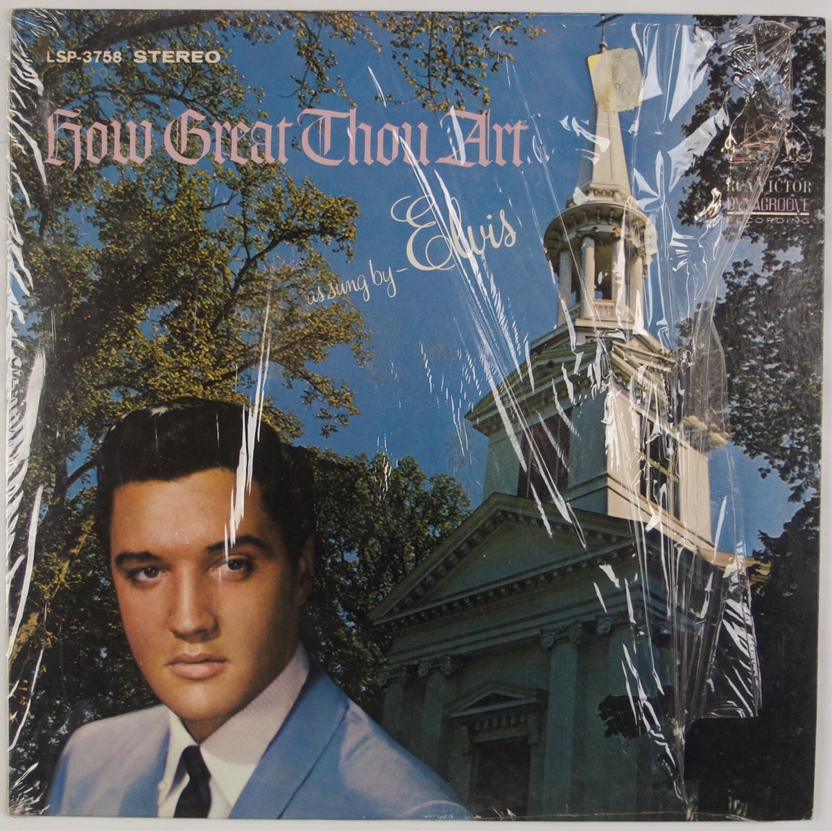 ELVIS PRESLEY: How Great Thou Art US RCA LSP 3758 Gospel Shrink