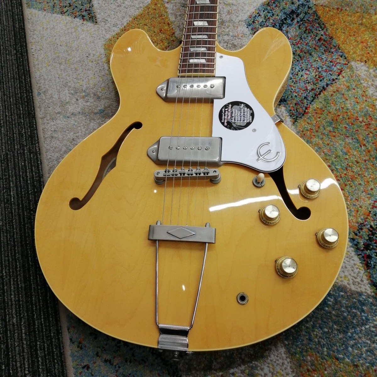【訳あり商品】　Epiphone Elitist 1965 Casino Epiphone Casino Archtop '65 Elitist - Vintage Sunburst