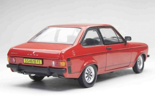 SUNSTAR SUN STAR 1/18 1975 FORD ESCORT MK2 MKII 1600 SPORT IN RED #4618 - Picture 2 of 8