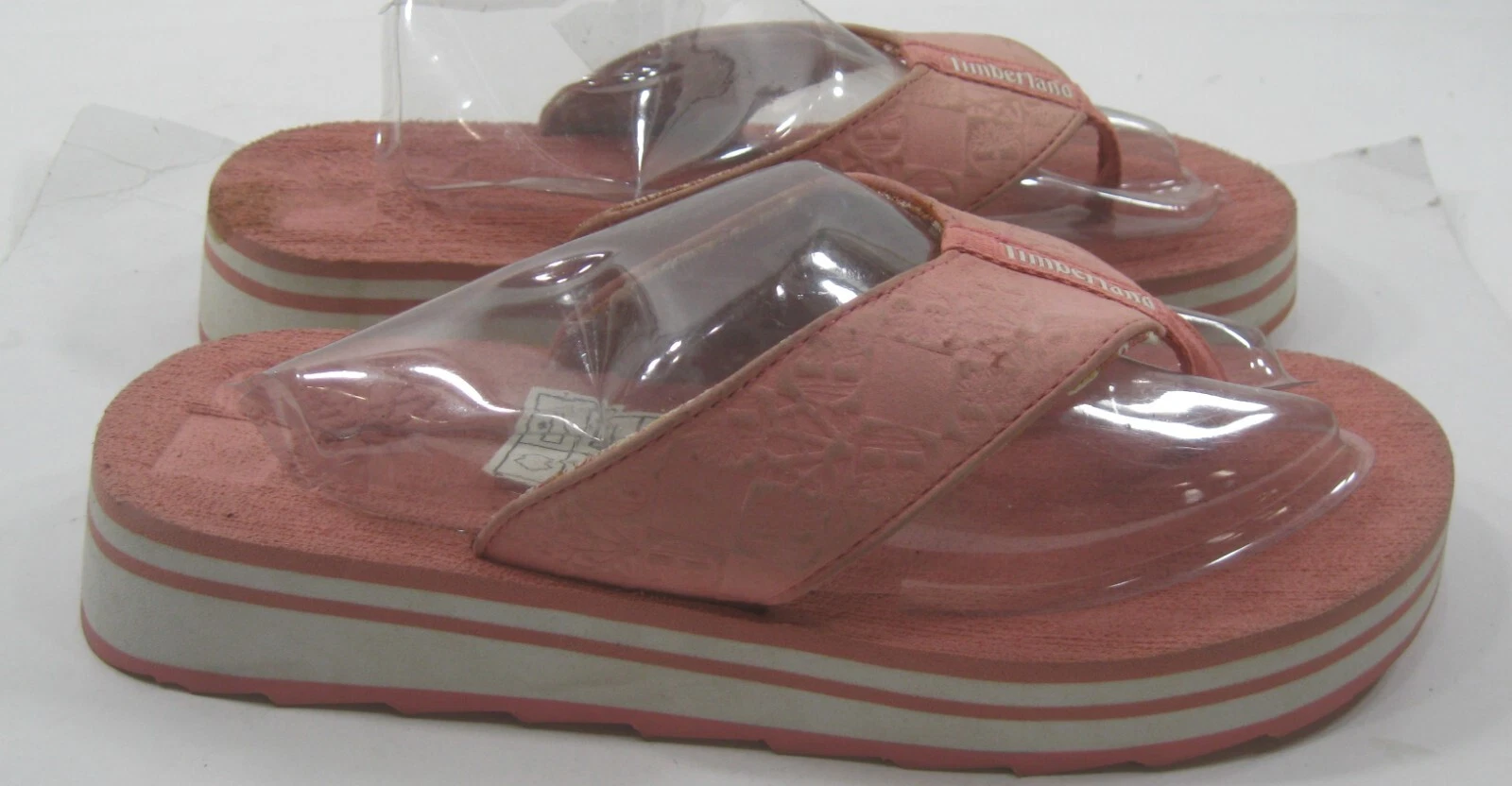 Scarpe Timberland infradito sandali rosa fiordaliso donna taglia 4