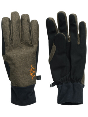 Neu! Blaser Winterhandschuhe VINTAGE  - oliv melange - wind- /wasserdicht