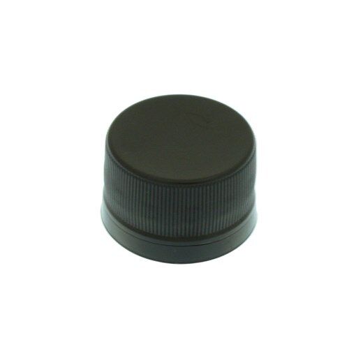 Black plastic PET beer bottle caps fit Coopers and most other screw on bottles - Picture 1 of 1