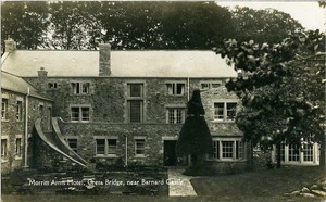 Details About Real Photo Postcard Morritt Arms Hotel Greta Bridge Nr Barnard Castle Co Durham - 