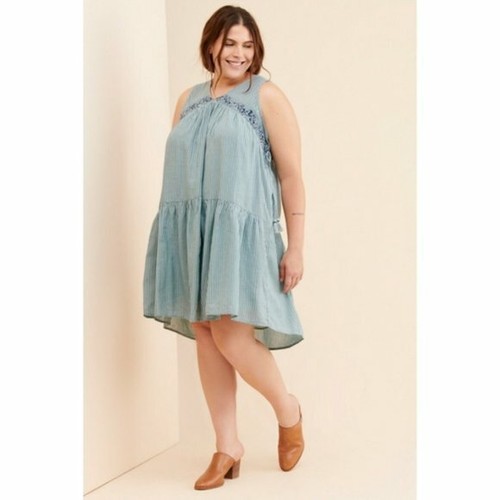 Anthropologie Aida Embroidered Mini 