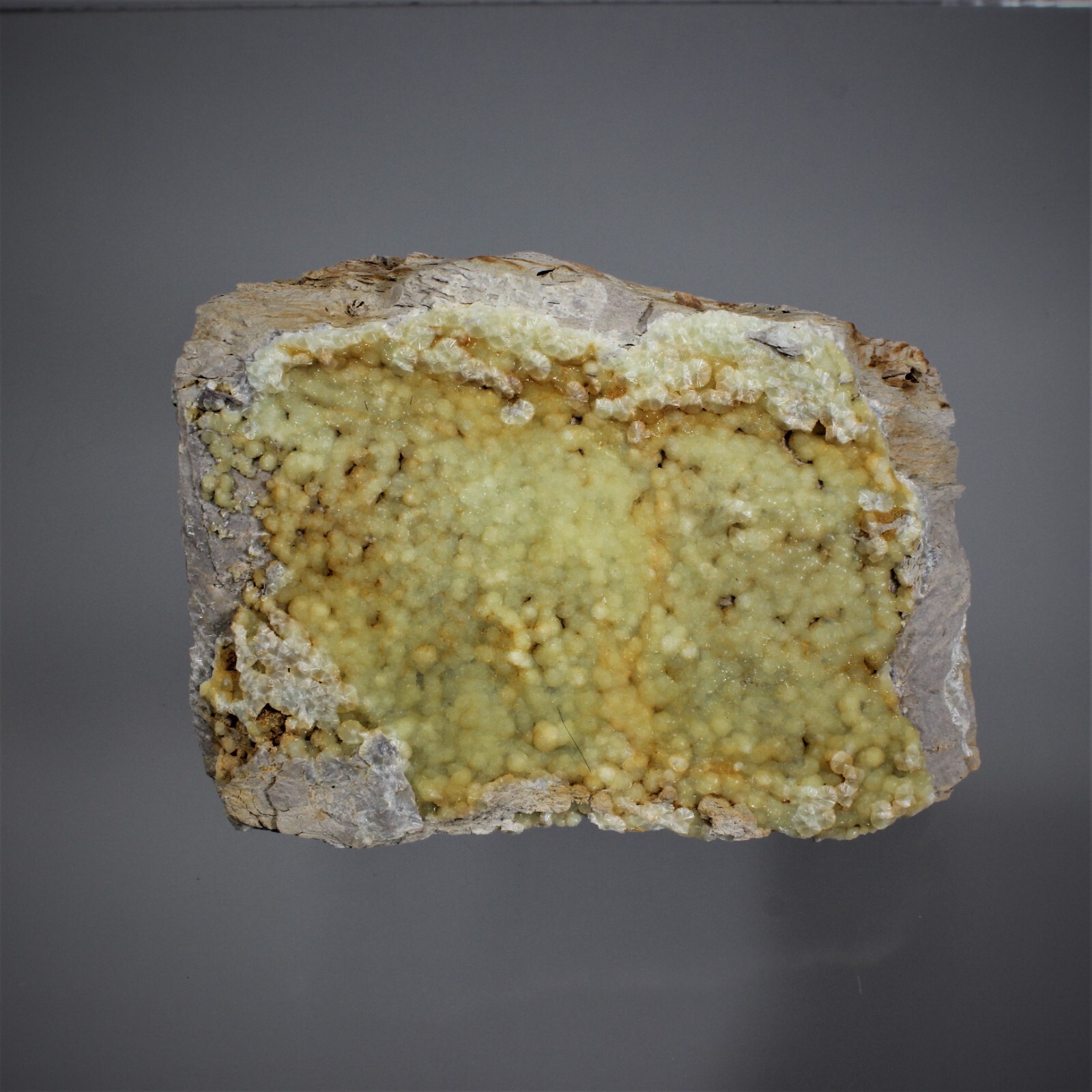 WAVELLITE. National Limestone Quarry, Mt. Pleasant Mills, Snyder Co. Pa