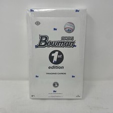 2021 Bowman Baseball 1st Edition Trading Cards 24 Pack Hobby Box BRAND NEW