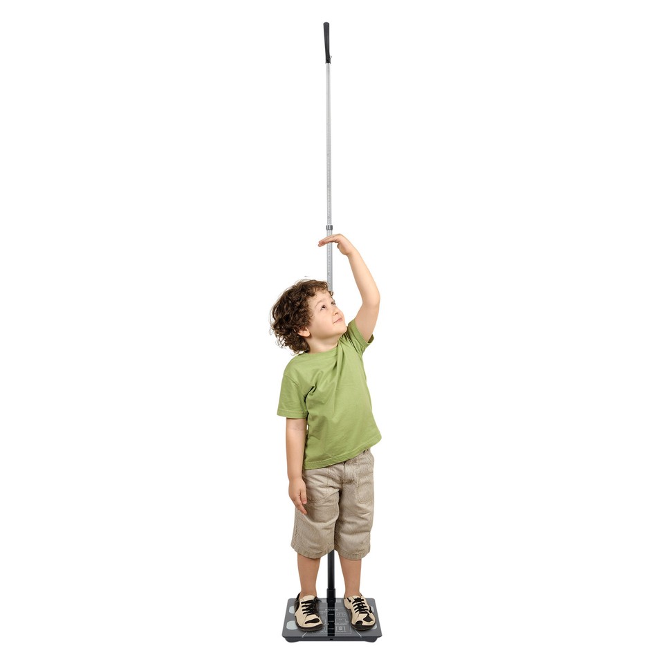 Physician Medical Body Weight Scale 400lb Capacity Measure Height ...