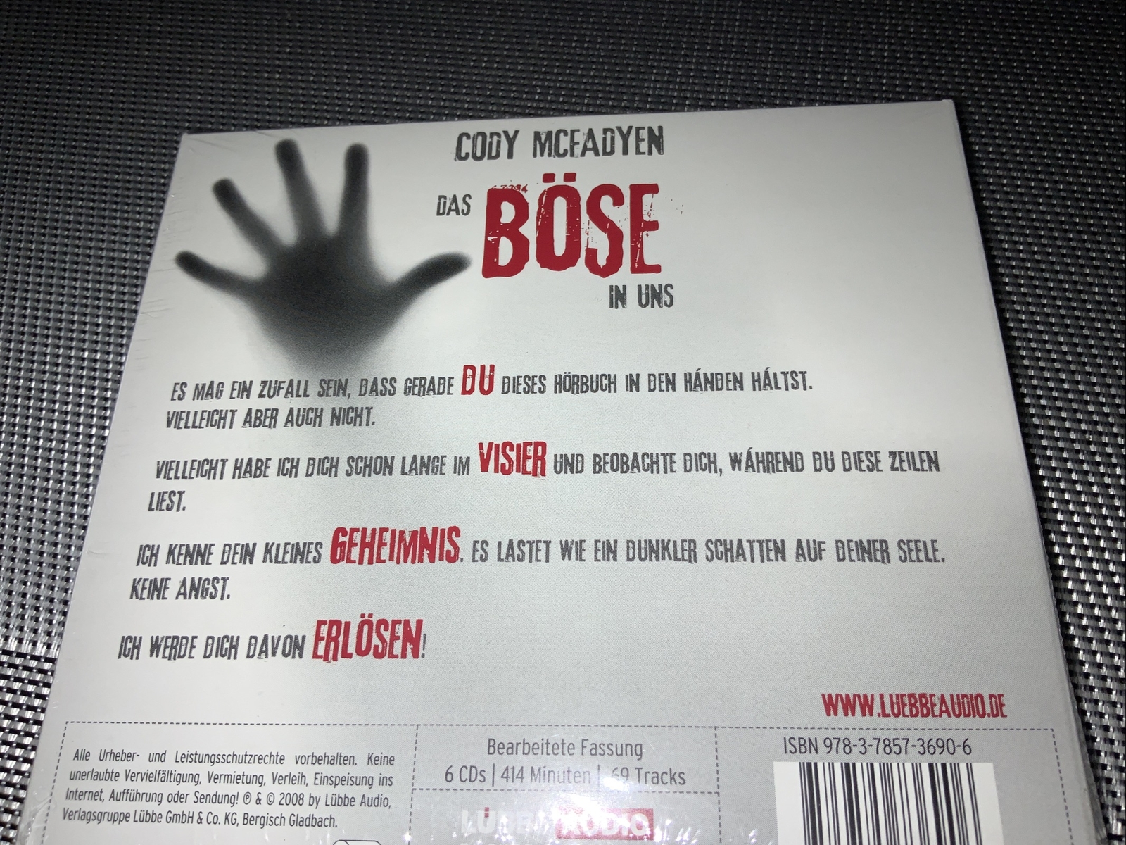Thumbnail - Das Böse In Uns Von Cody Mcfadyen Hörbuch) Neu