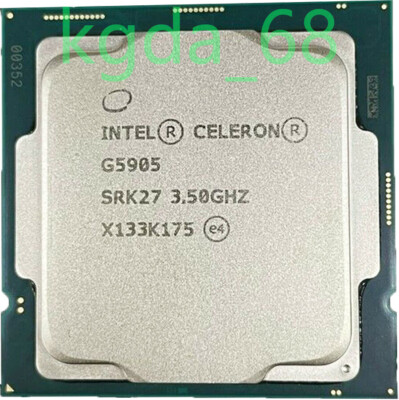 Intel Celeron G5905 Comet Lake Dual-Core 3.5GHz UHD 610 LGA 1200 CPU Processor