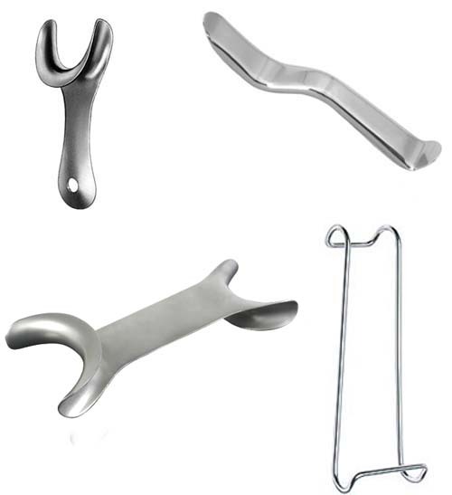 1 Set Cheek, Lip Retractors Dental Orthodontic Instrument stainless steel eBay