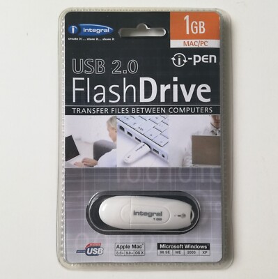Integral 1 GB High Speed USB 2.0 Flash Drive Speicherstick 