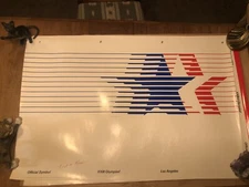 Singed Robert Miles Runyan Stars In Motion 1984 Los Angeles Olympic Games