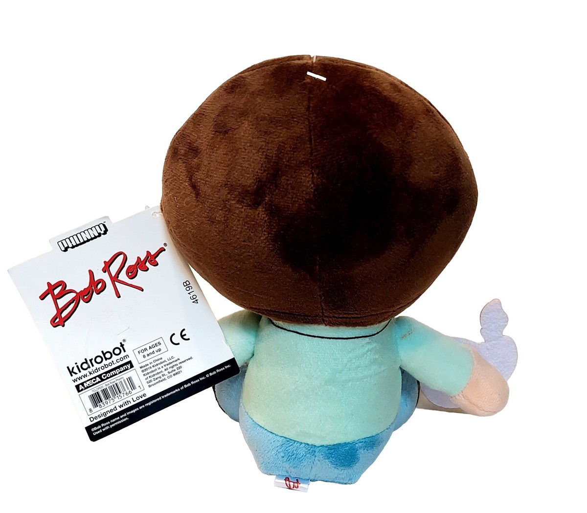 Bob Ross Kidrobot Plush Doll The Joy of Painting Brand New