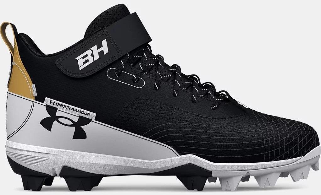 Under Armour Harper 4 Mid RM Black/White for sale | eBay display picture 2