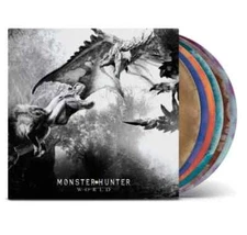 Monster Hunter World Vinyl Record Soundtrack 6 LP Color Box Set Deluxe OST VGM