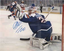 New York Islanders Evgeni Nabokov Autographed Signed 8x10 COA A