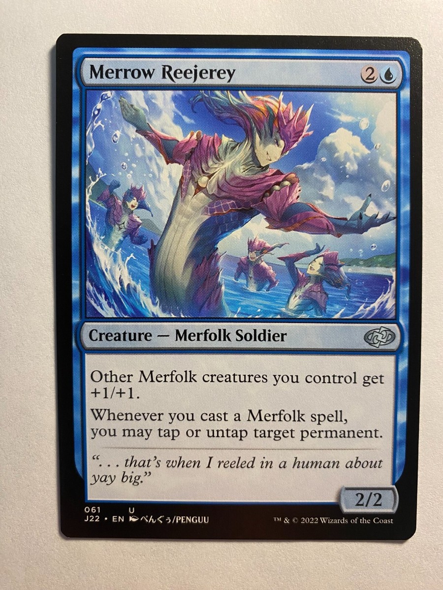 MTG メロウの騎兵 アーティストプルーフ Merrow Reejerey Merrow Reejerey | Lorwyn - Spanish | Star City Games