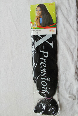 X-pression Ultra Braid Hair Extension - ORIGINAL - Braids, Rastas, Cornrow,