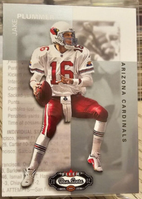2002 Fleer Box Score Jake Plummer #106 Cardinals
