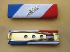 Barrette de Rappel Dixmude MSI échelon Argent Médaille de la Sécurité Intérieure