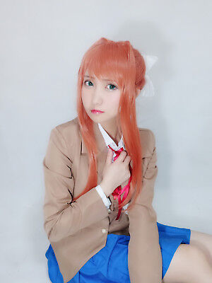 Doki Doki Literature Club Monika Cosplay Sayori Yuri Natsuki Cosplay  Costume