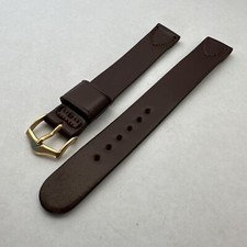 Vintage JB Champion 16mm Shell Cordovan Watch Band. In original packaging 1950s