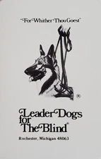 PLAYING CARDS Leader Dogs for the Blind Deck Seeing Eye COMPLETE by Redislip